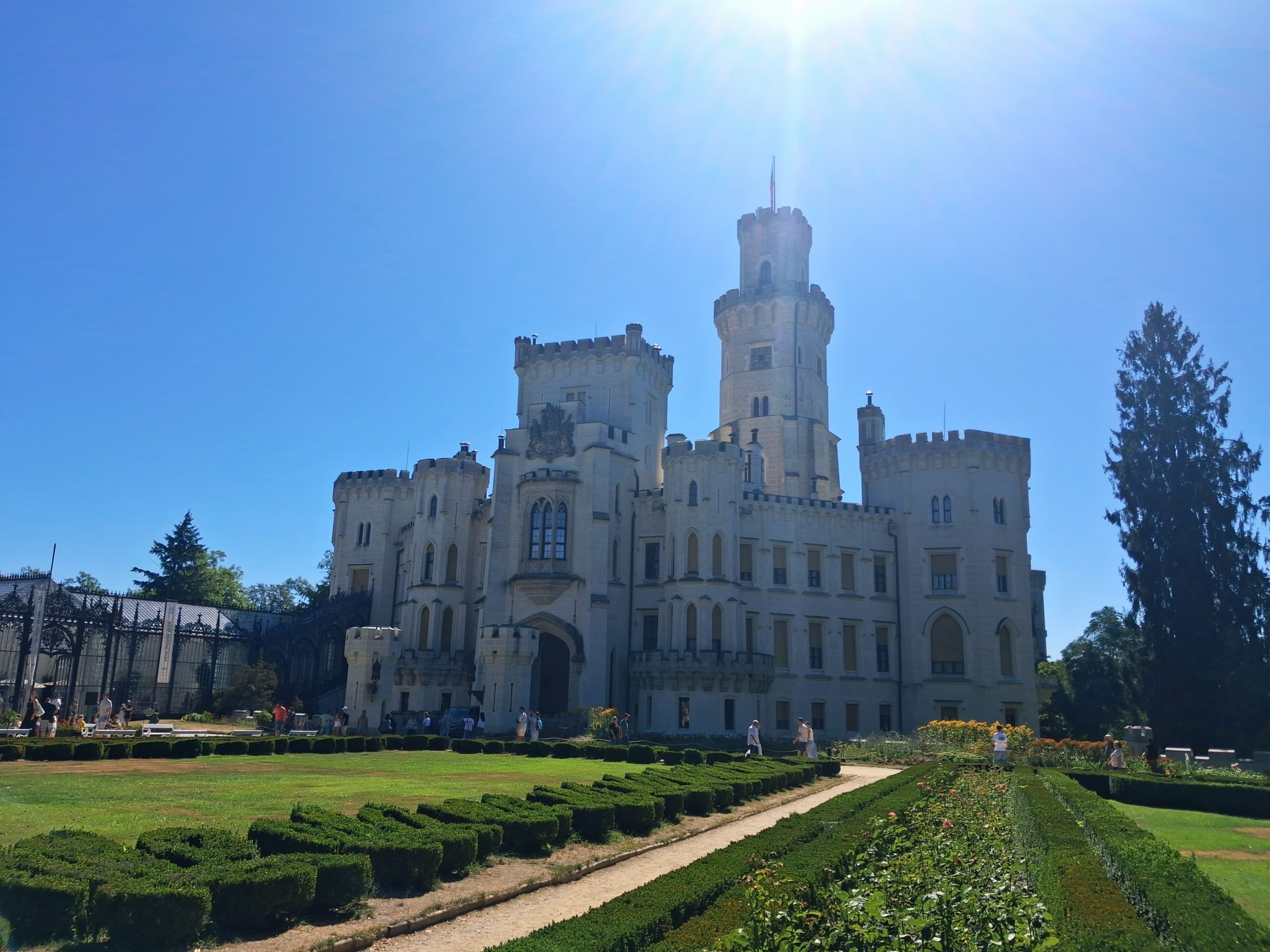 El castillo de Hluboka Dinero